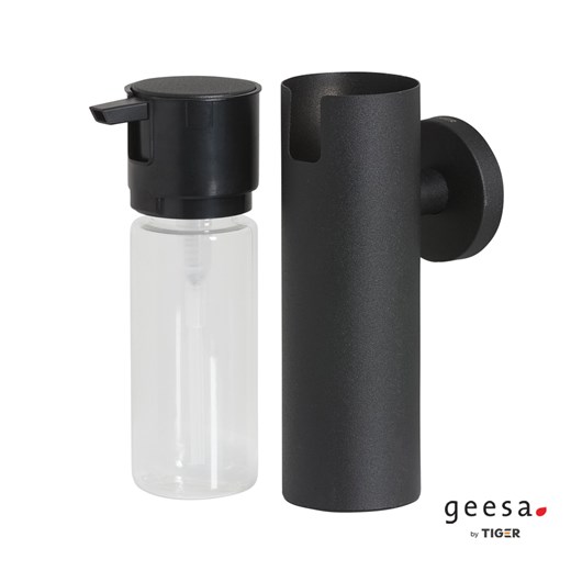 Διανομέας επιτοιχος 125ml Tiger Geesa Inox Black Matt