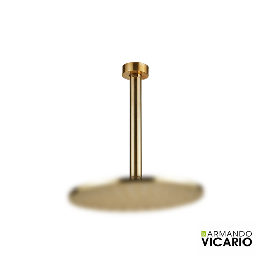 Βραχίονας Οροφής Στρογγυλός 20εκ. Vicario Brushed Gold