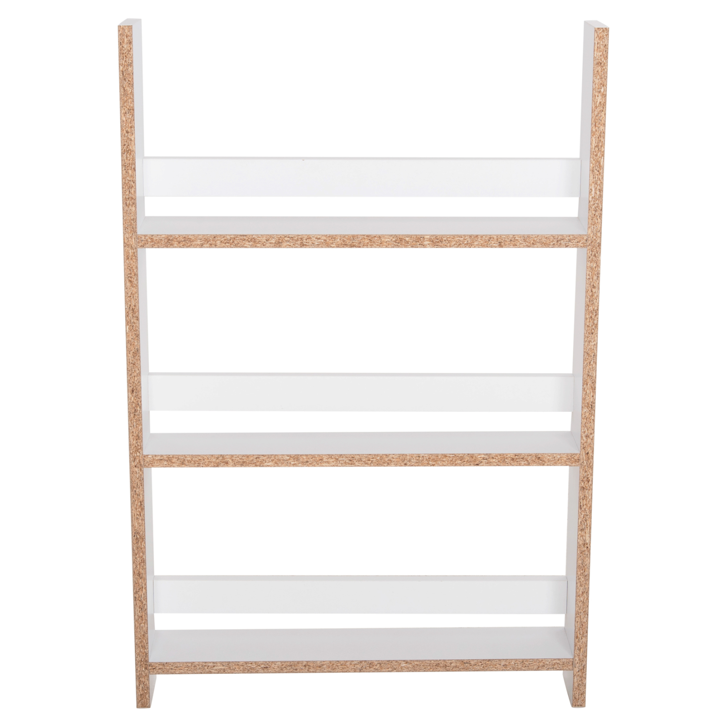 ΡΑΦΙΕΡΑ ΤΟΙΧΟΥ SANI HM18223.01 ΜΕΛΑΜΙΝΗ ΣΕ ΛΕΥΚΟ 60x10x90Υεκ. (3 ΡΑΦΙΑ)