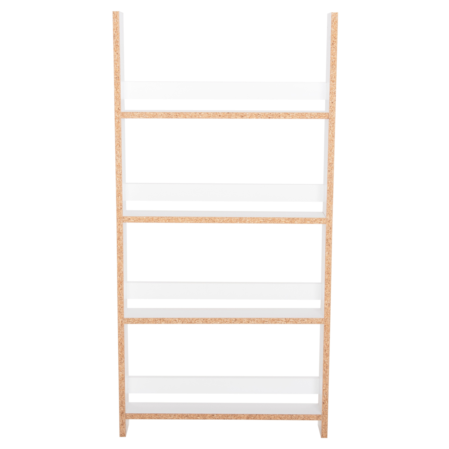 ΡΑΦΙΕΡΑ ΤΟΙΧΟΥ SANI HM18224.01 ΜΕΛΑΜΙΝΗ ΣΕ ΛΕΥΚΟ 60x10x120Υεκ. (4 ΡΑΦΙΑ)