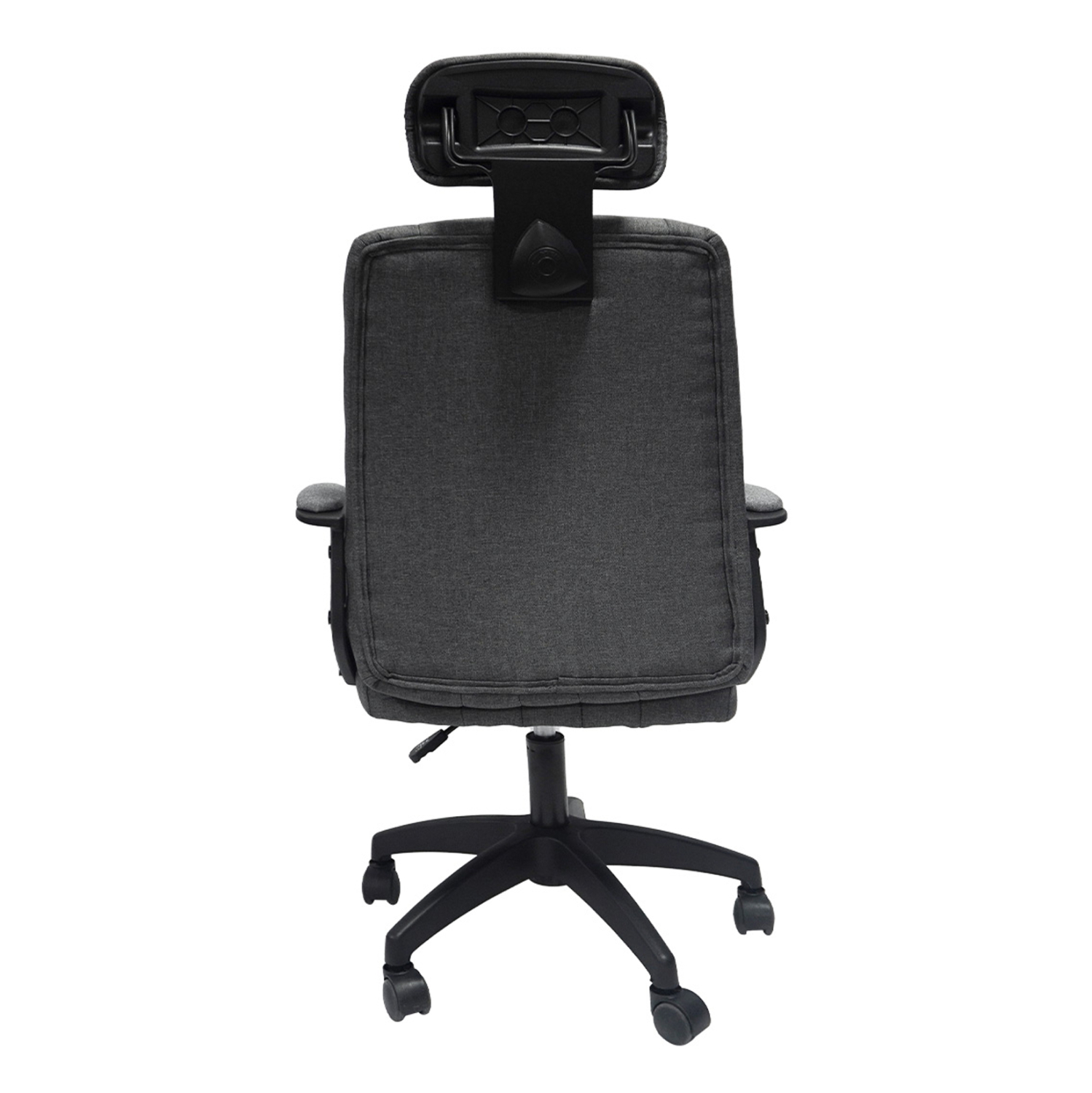 ΚΑΡΕΚΛΑ ΓΡΑΦΕΙΟΥ NIMBLE HM1199.12 ΓΚΡΙ ΥΦΑΣΜΑ-ΜΑΥΡΟΣ ΣΚΕΛΕΤΟΣ&ΒΑΣΗ 59x64x122Υεκ