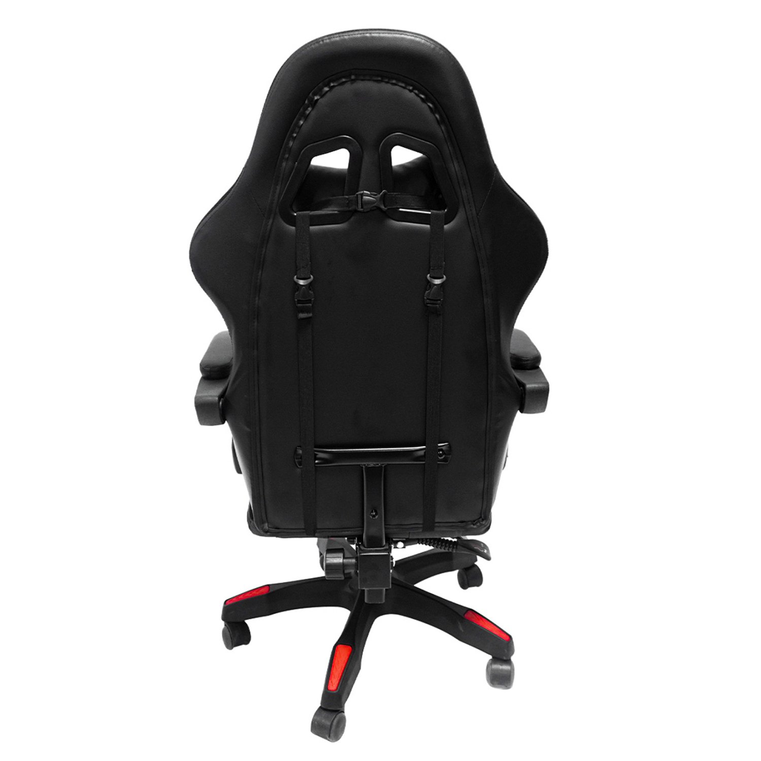 ΠΟΛΥΘΡΟΝΑ GAMING DARREN HM1203.01 ΜΑΥΡΟ-ΚΟΚΚΙΝΟ PVC 58.5x100x120Υεκ.