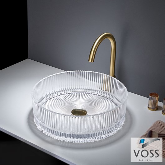 Νιπτήρας Γυάλινος RING-S Φ40 Voss GLass Clear