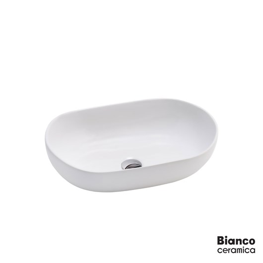 Νιπτήρας Πορσελάνης LOOP 57,5 x36,5 Bianco Ceramica White Matt