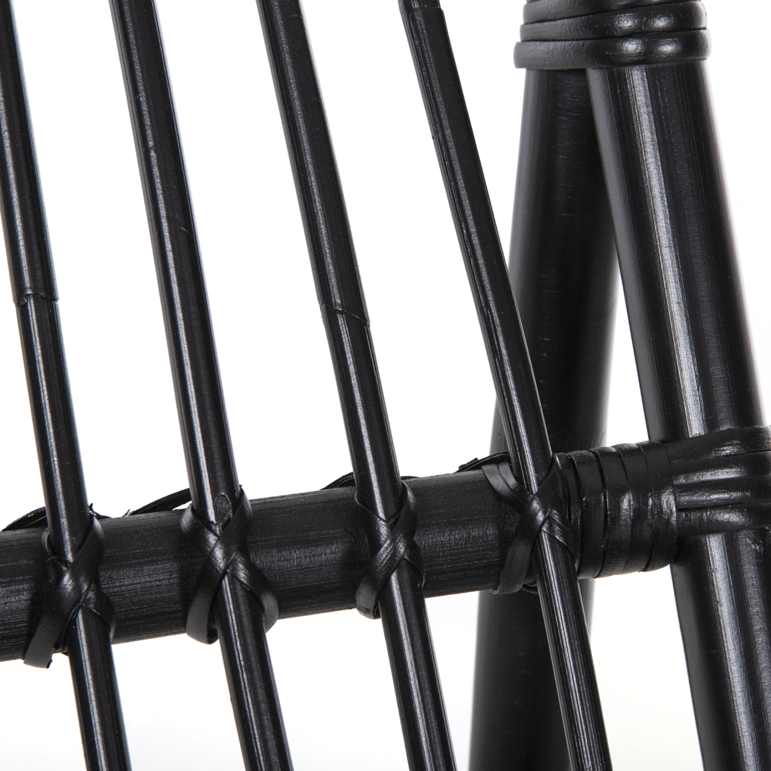 ΠΟΛΥΘΡΟΝΑ GRINN HM9815.02 ΡΑΒΔΟΙ RATTAN ΣΕ ΜΑΥΡΟ--Β' ΔΙΑΛΟΓΗΣ 56,5x73,5x79,5Υεκ.