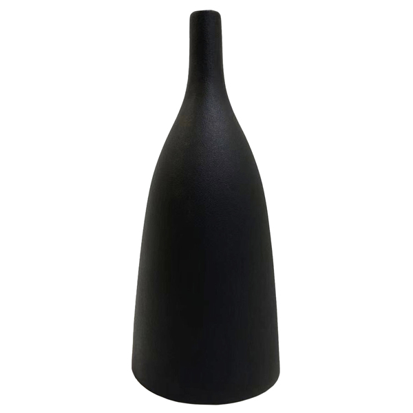 ΕΠΙΤΡΑΠΕΖΙΟ ΚΕΡΑΜΙΚΟ ΔΙΑΚΟΣΜΗΤΙΚΟ GALAD HM4635.02 ΜΑΥΡΟ ΜΑΤ Φ14x33,5Υεκ