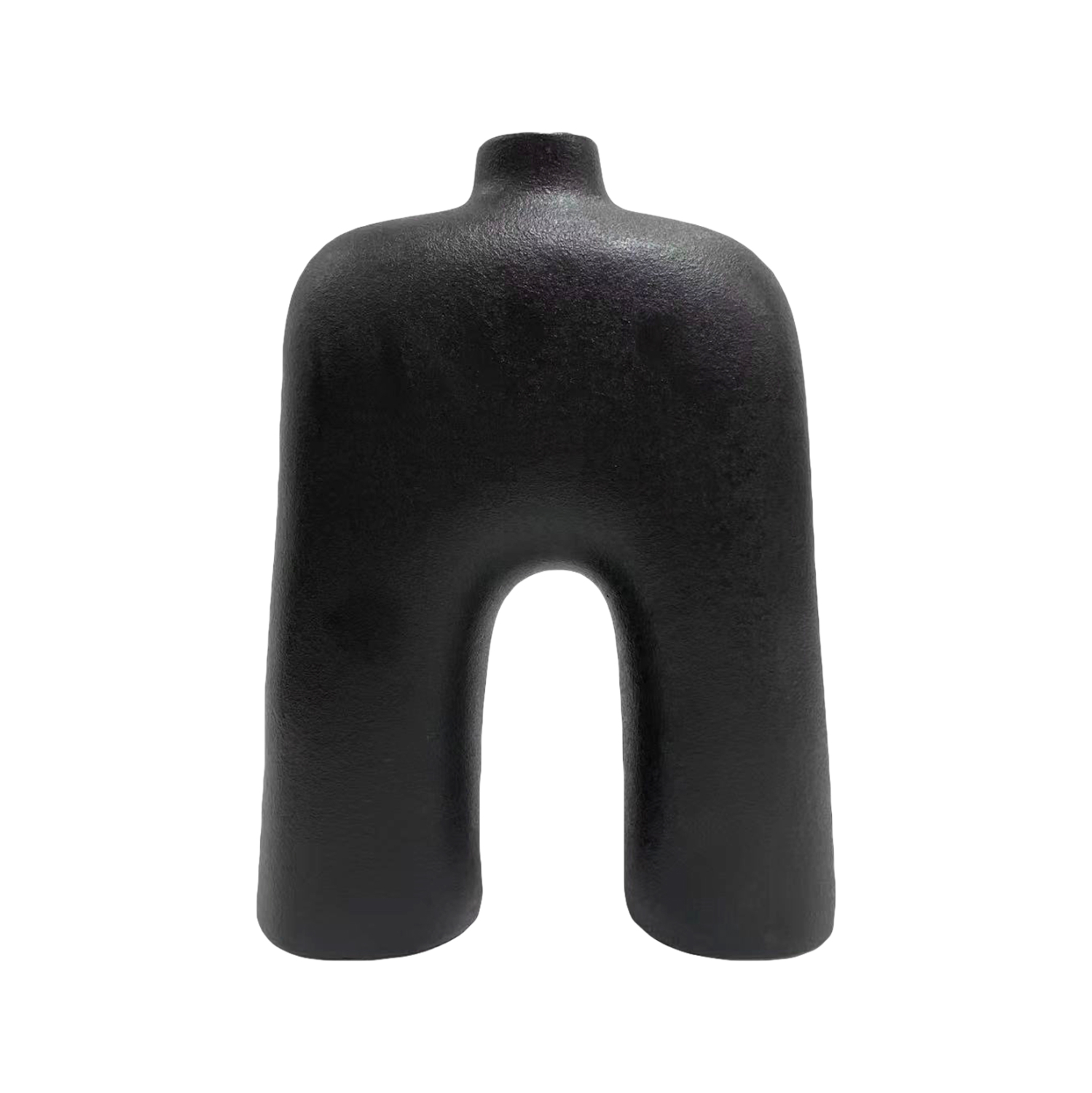 ΕΠΙΤΡΑΠΕΖΙΟ ΚΕΡΑΜΙΚΟ ΔΙΑΚΟΣΜΗΤΙΚΟ ΣΕΙΡΑ ISIL HM4599.02 ΜΑΥΡΟ ΜΑΤ 22x8x29Υεκ