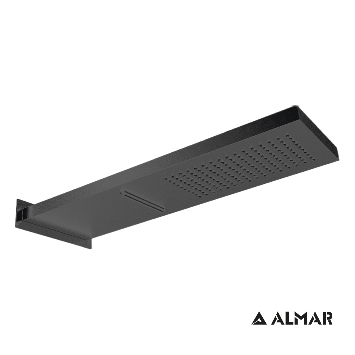 Καταρράκτης Ντουζ Smart 19,2x5,5 Almar PVD Black Brushed