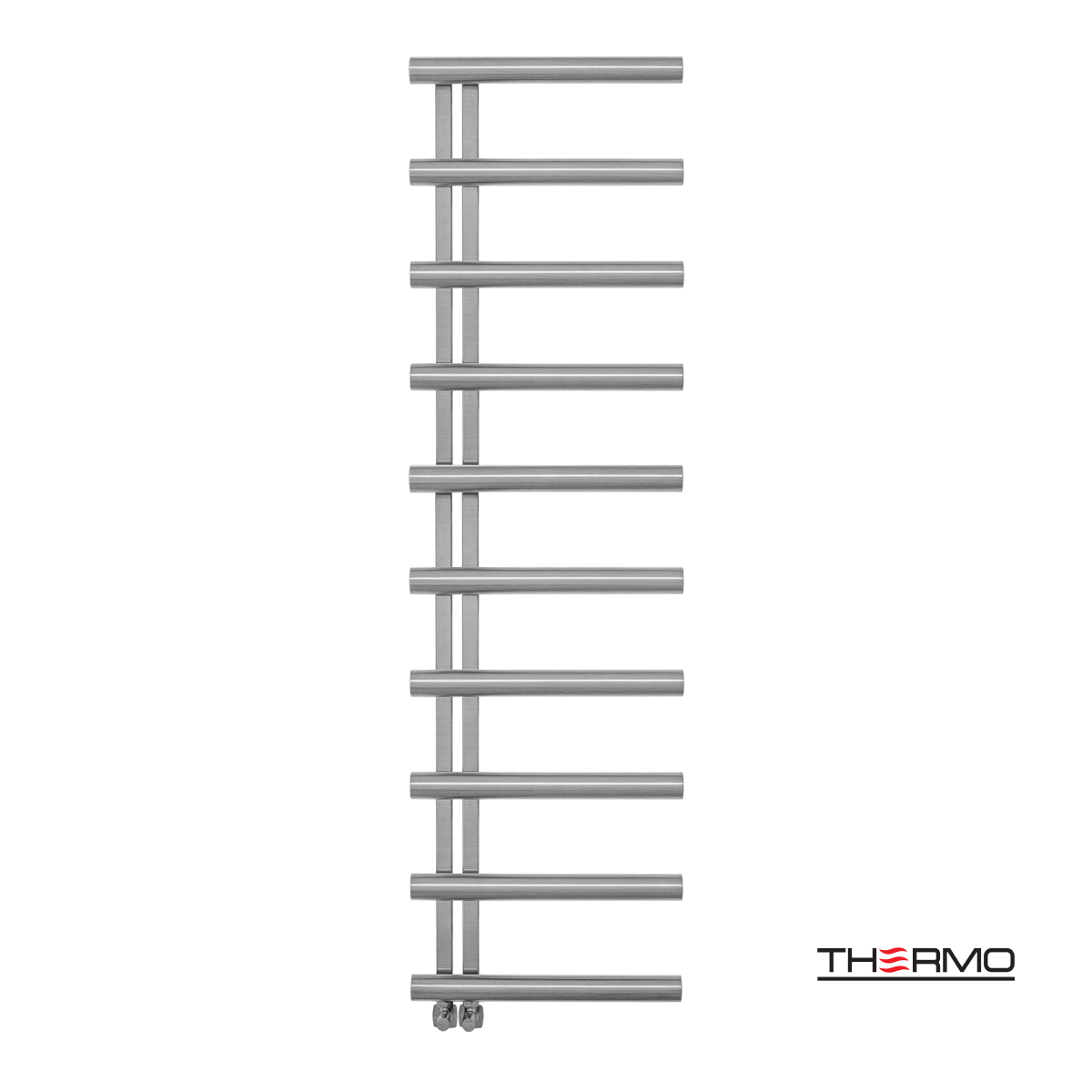 Θερμαινόμενη Πετσετοκρεμάστρα μπάνιου Inox ACCENT  176x50 Brushed