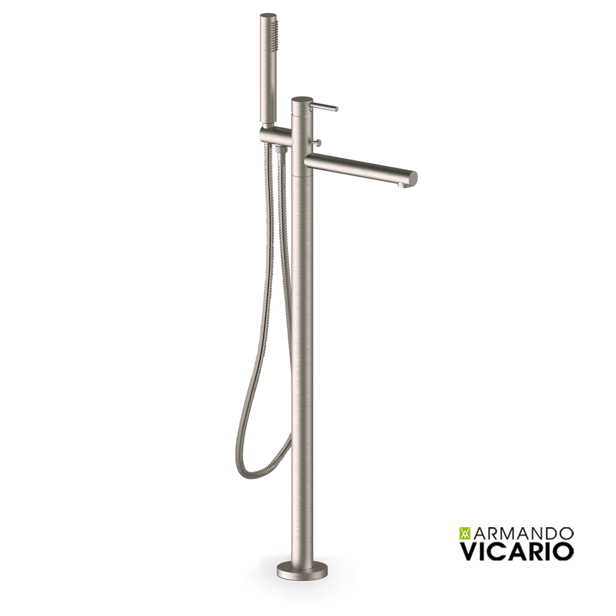 Μπαταρία Λουτρού Επιδαπέδια Cyrcus Vicario Inox