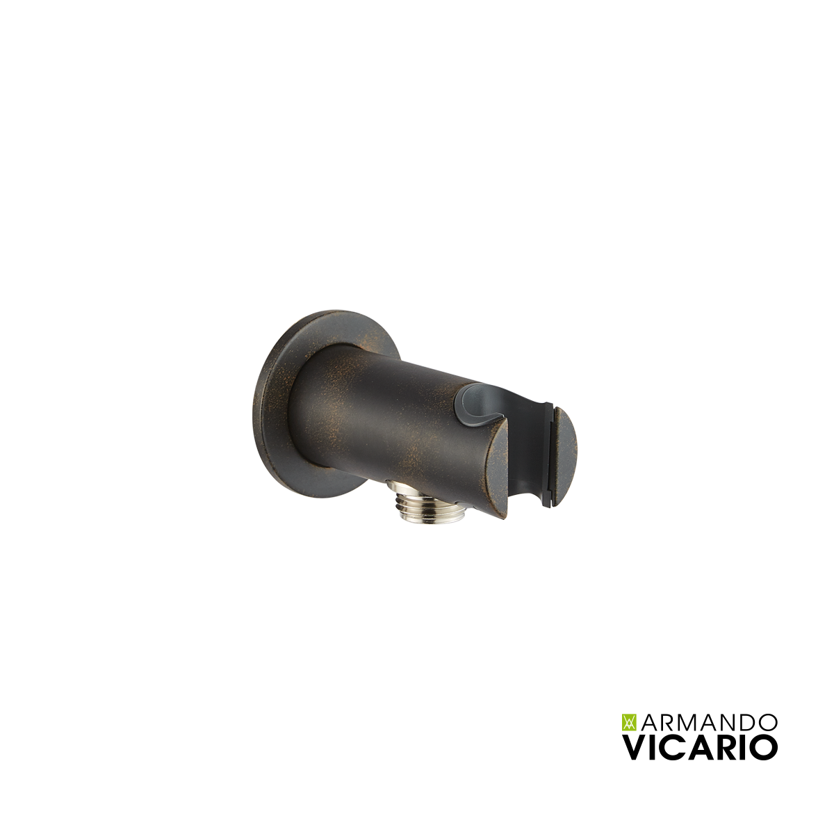 Παροχή Νερού με Στήριγμα Τηλεφώνου Vicario Rusty Black