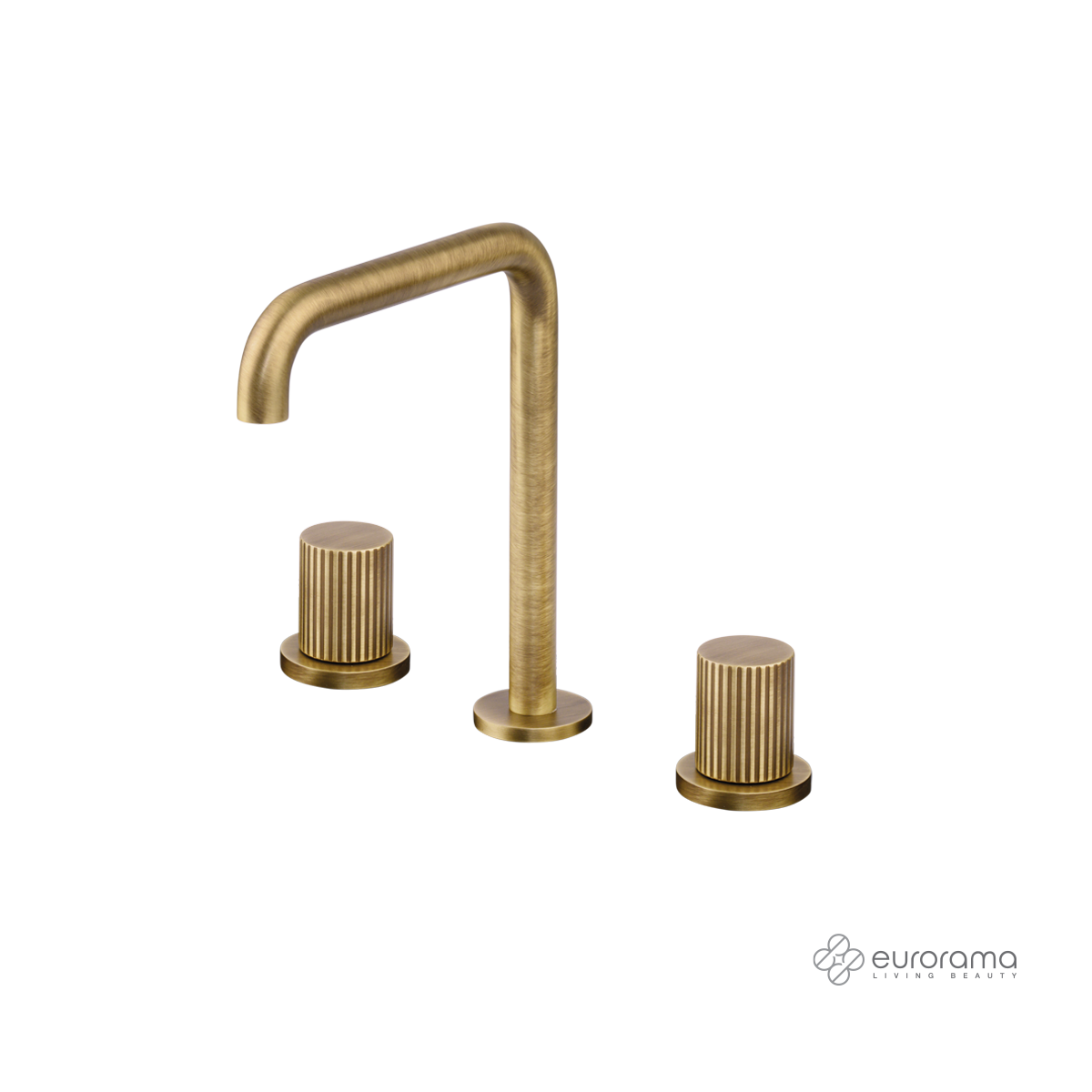 Μπαταρία Νιπτήρα Επικαθήμενη 3 οπών OSO Eurorama Bronze Brushed