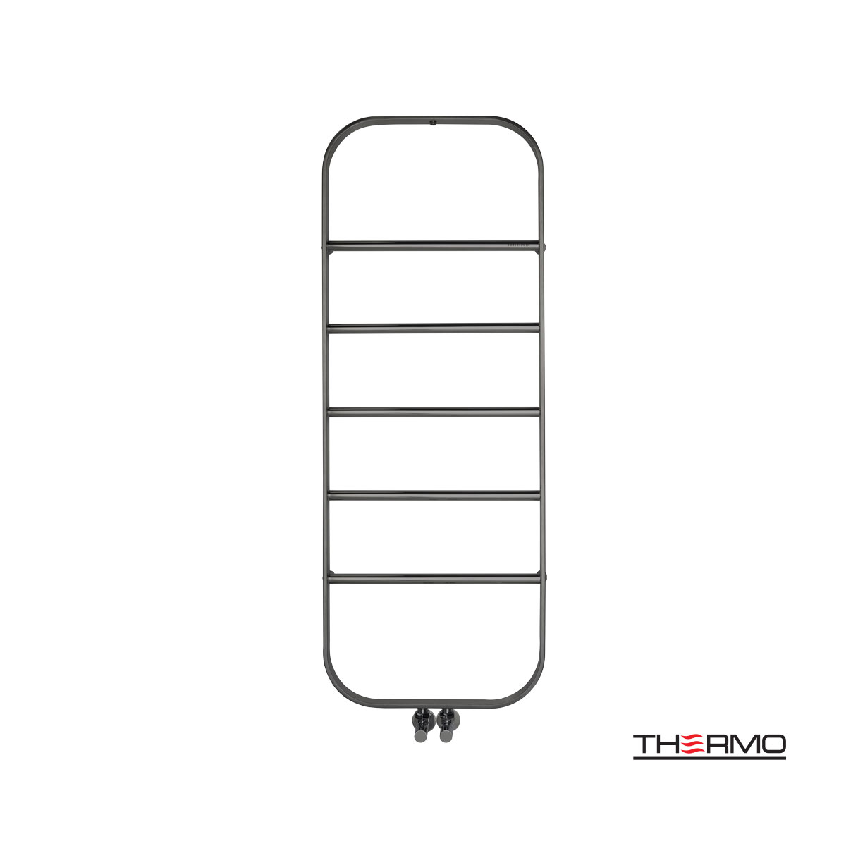 Θερμαινόμενη Πετσετοκρεμάστρα μπάνιου Inox SPARK 120x45 Black Brushed PVD