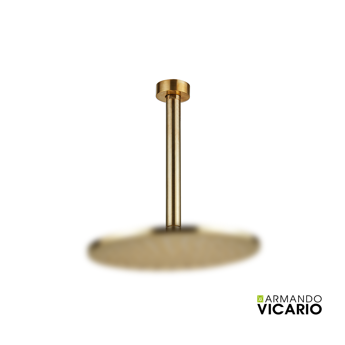 Βραχίονας Οροφής Στρογγυλός 20εκ. Vicario Brushed Gold