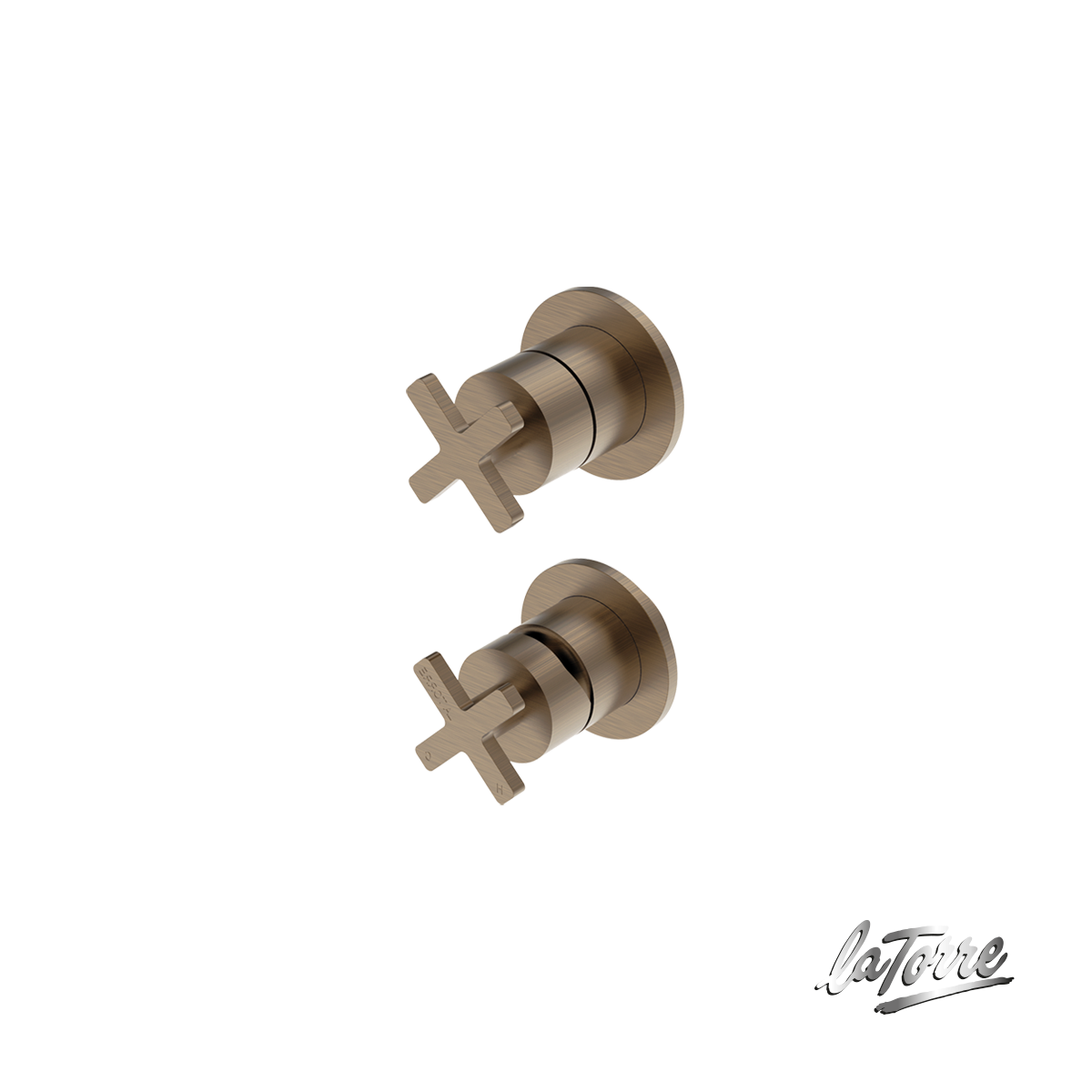 Μίκτης Εντοιχισμού 3 Εξόδων Elle Cross La Torre Antique Brass