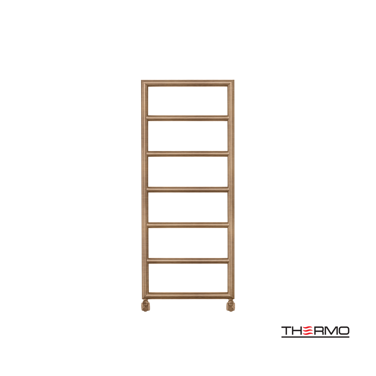 Θερμαινόμενη Πετσετοκρεμάστρα μπάνιου Inox TEMPO 120x50 Antique Brass