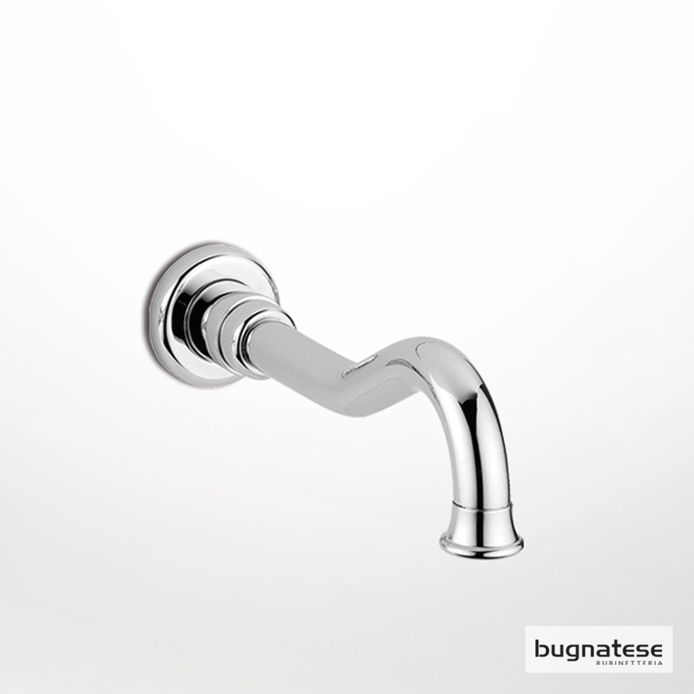 Στόμιο Επίτοιχο 19 εκ. Oxford Bugnatese Chrome