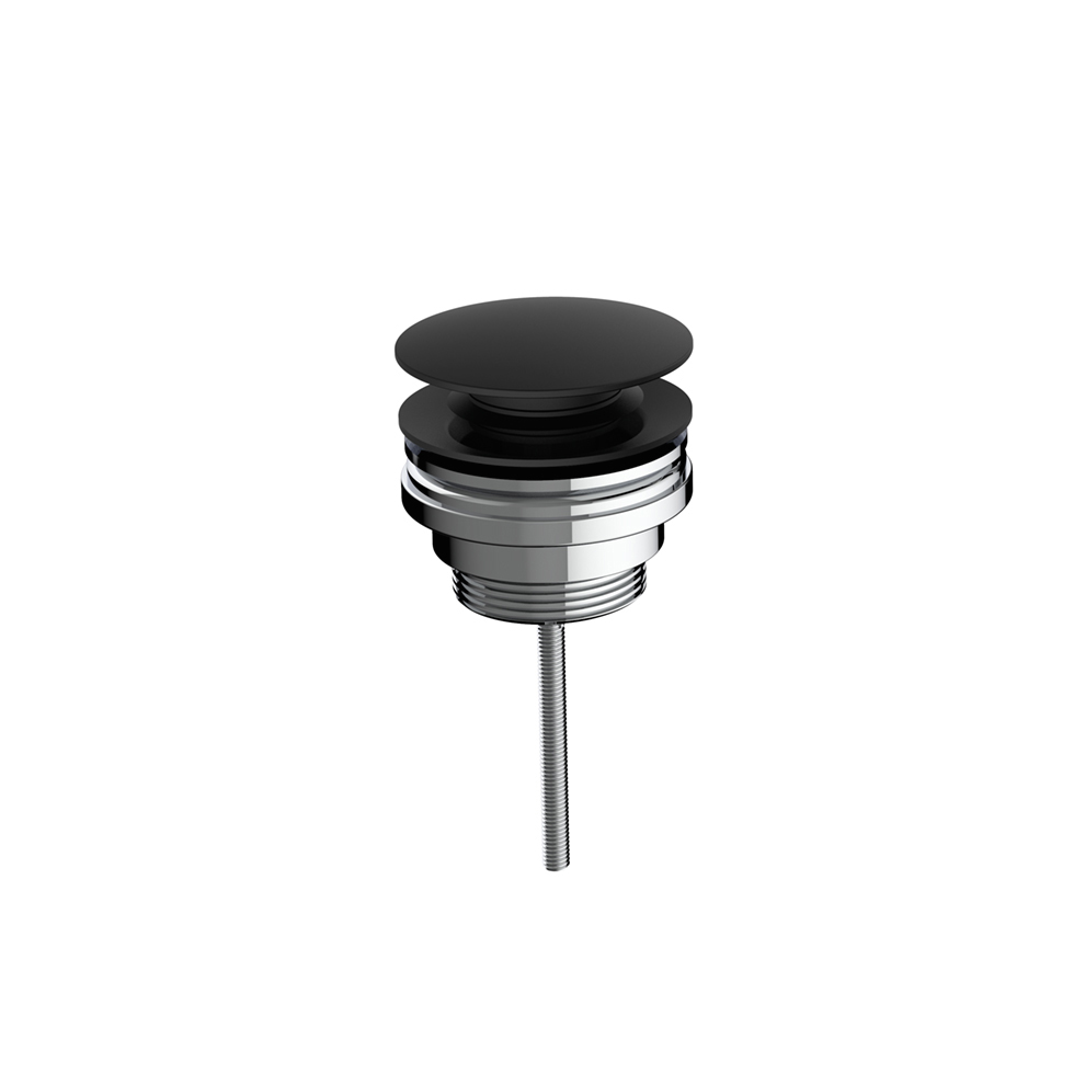 Βαλβίδα Νιπτήρα clic-clac Eurorama Black Matt