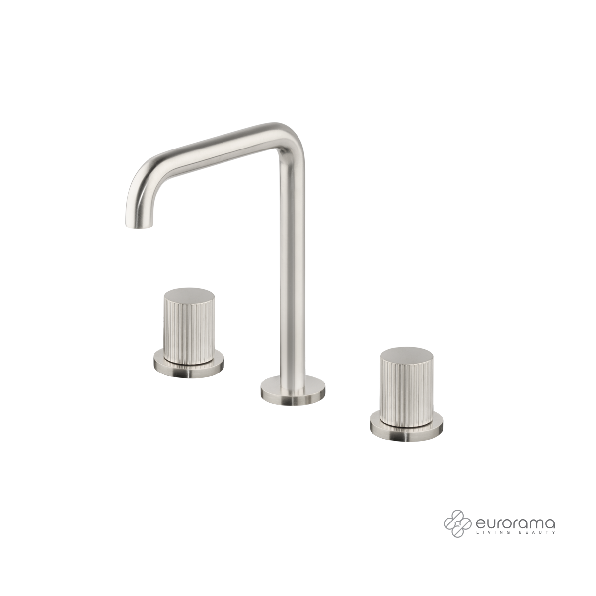 Μπαταρία Νιπτήρα Επικαθήμενη 3 οπών OSO Eurorama Inox