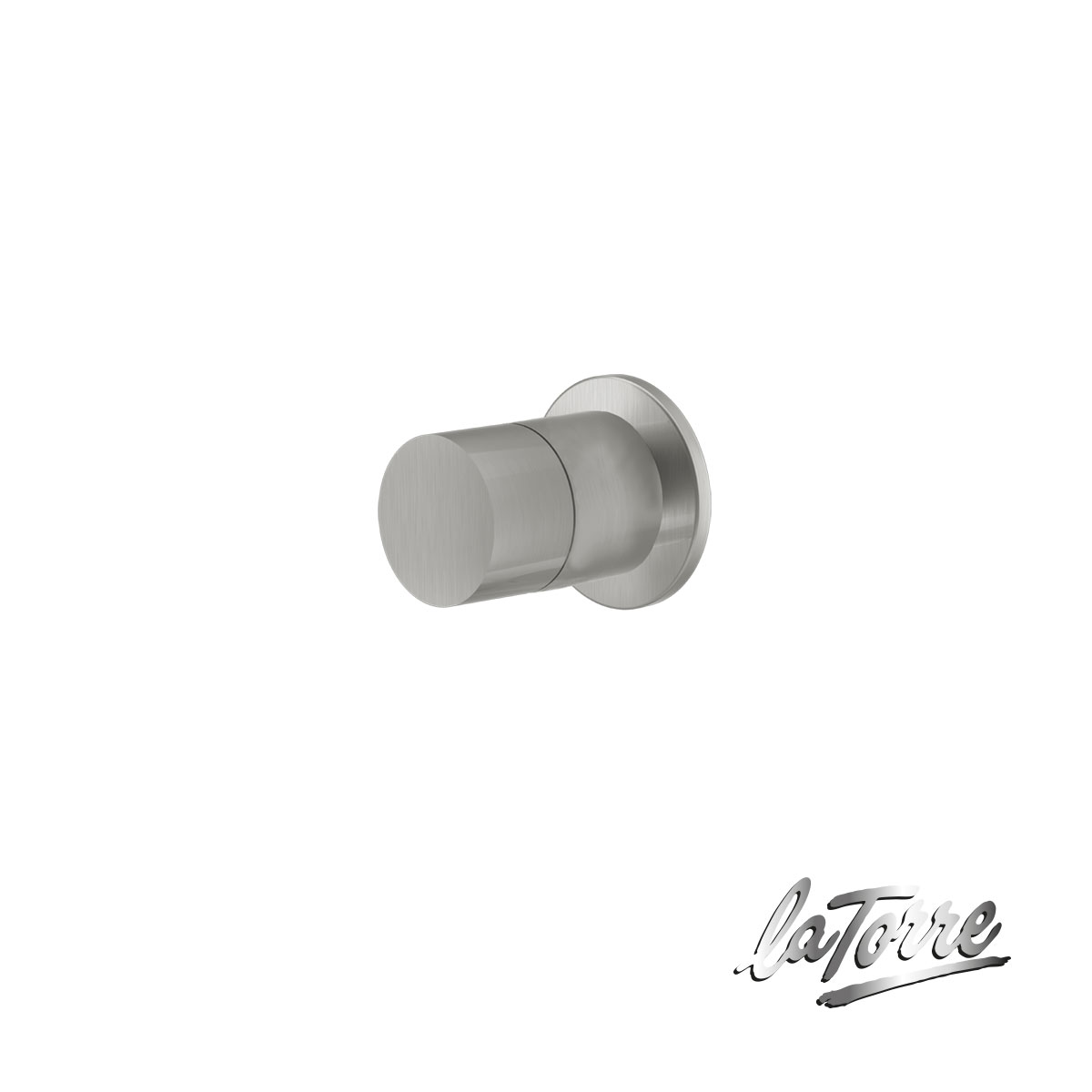 Εκτροπέας 3 εξόδων για εντοιχισμένο σύστημα ντουζιέρας, Elle316 La Torre Brushed Inox