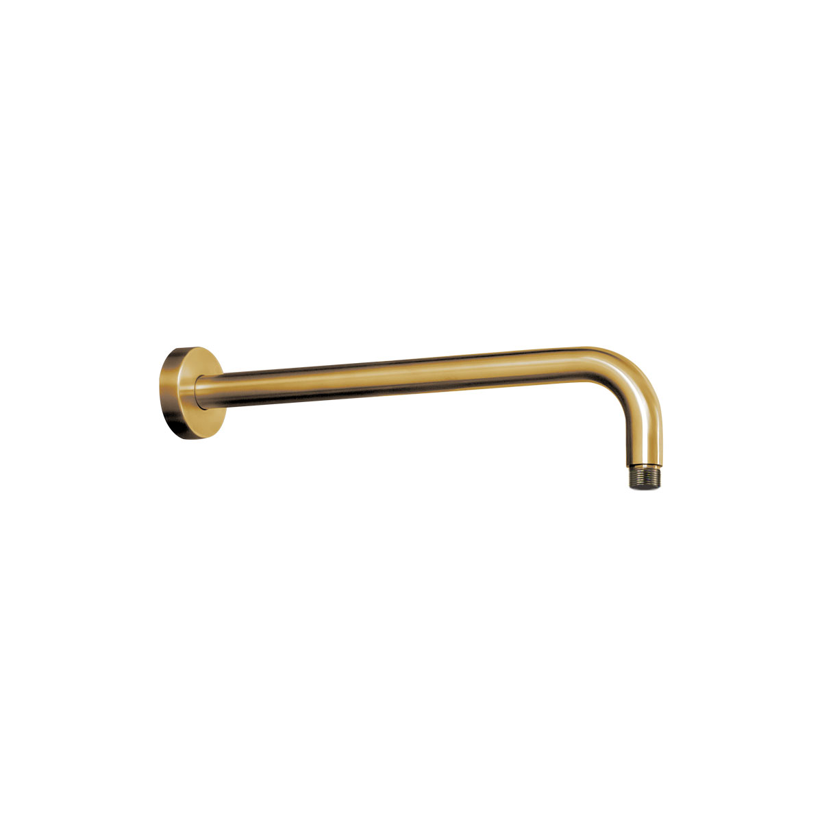 Βραχίονας Τοίχου Στρογγυλός 35εκ. AISI316 Inox PVD Brushed Gold