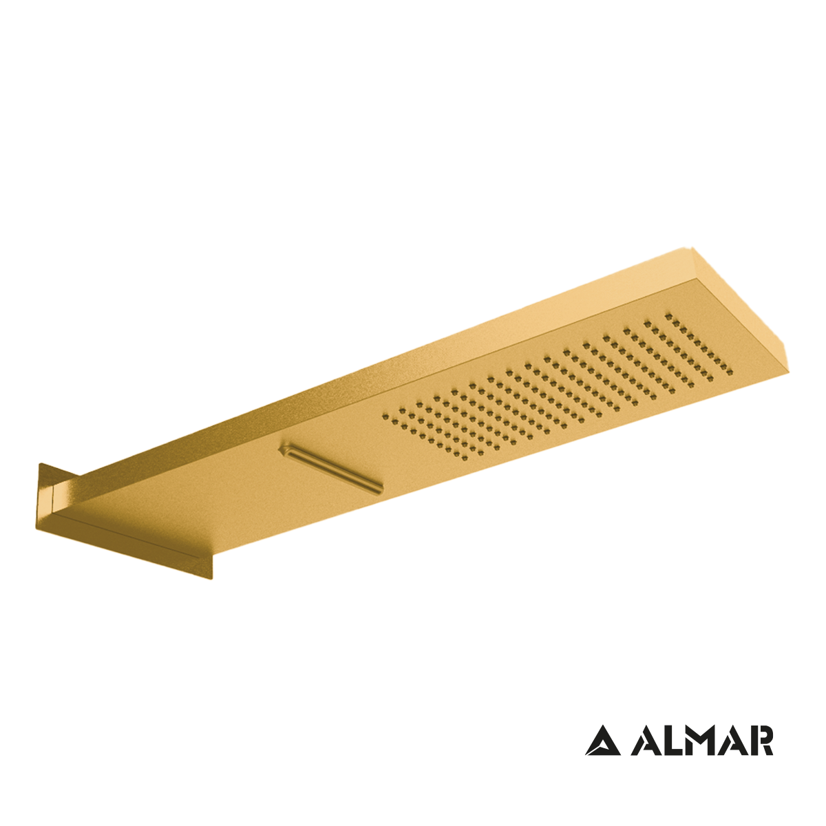 Καταρράκτης Ντουζ Smart 19,2x5,5 Almar PVD Brushed Gold