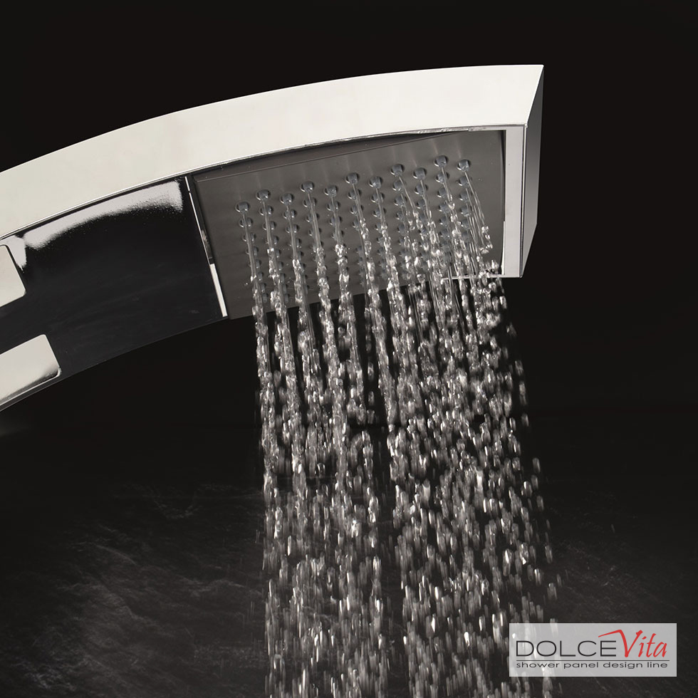 Στήλη Ντουζ IDEA με μίκτη alu satin