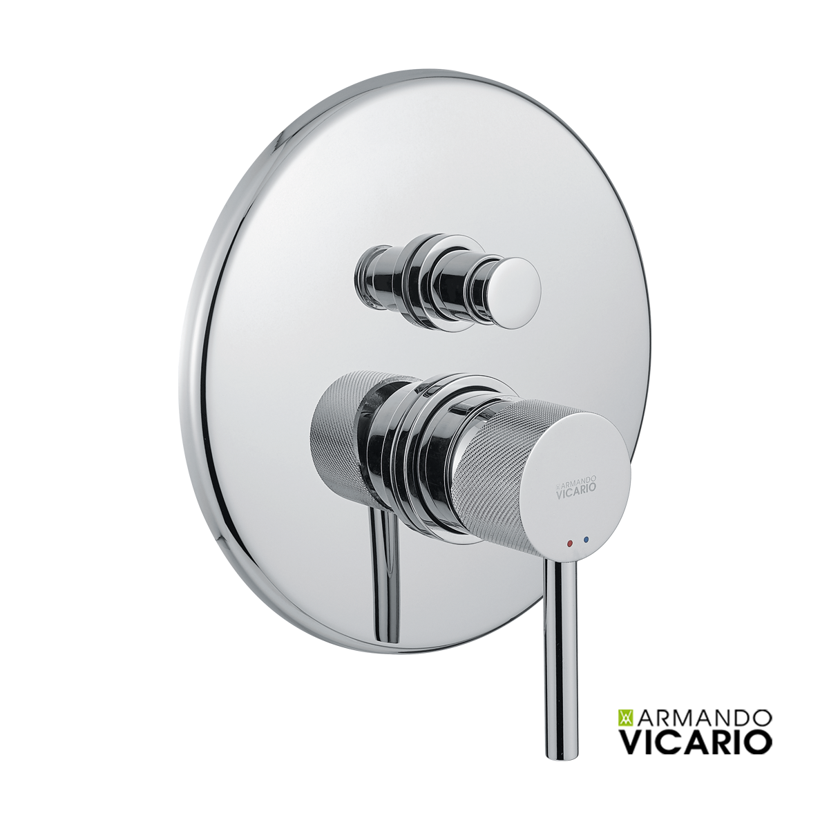 Μίκτης Εντοιχισμού 2 Εξόδων industrial Vicario Chrome