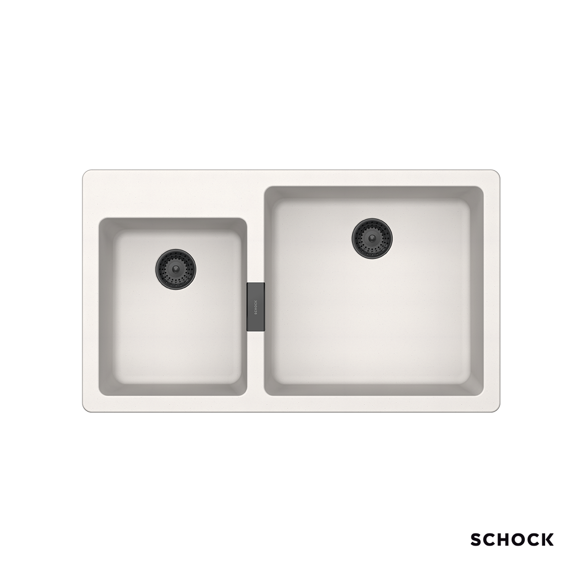 Νεροχύτης Κουζίνας Γρανίτη Mono 86x50 Schock Cristadur Polaris Granite