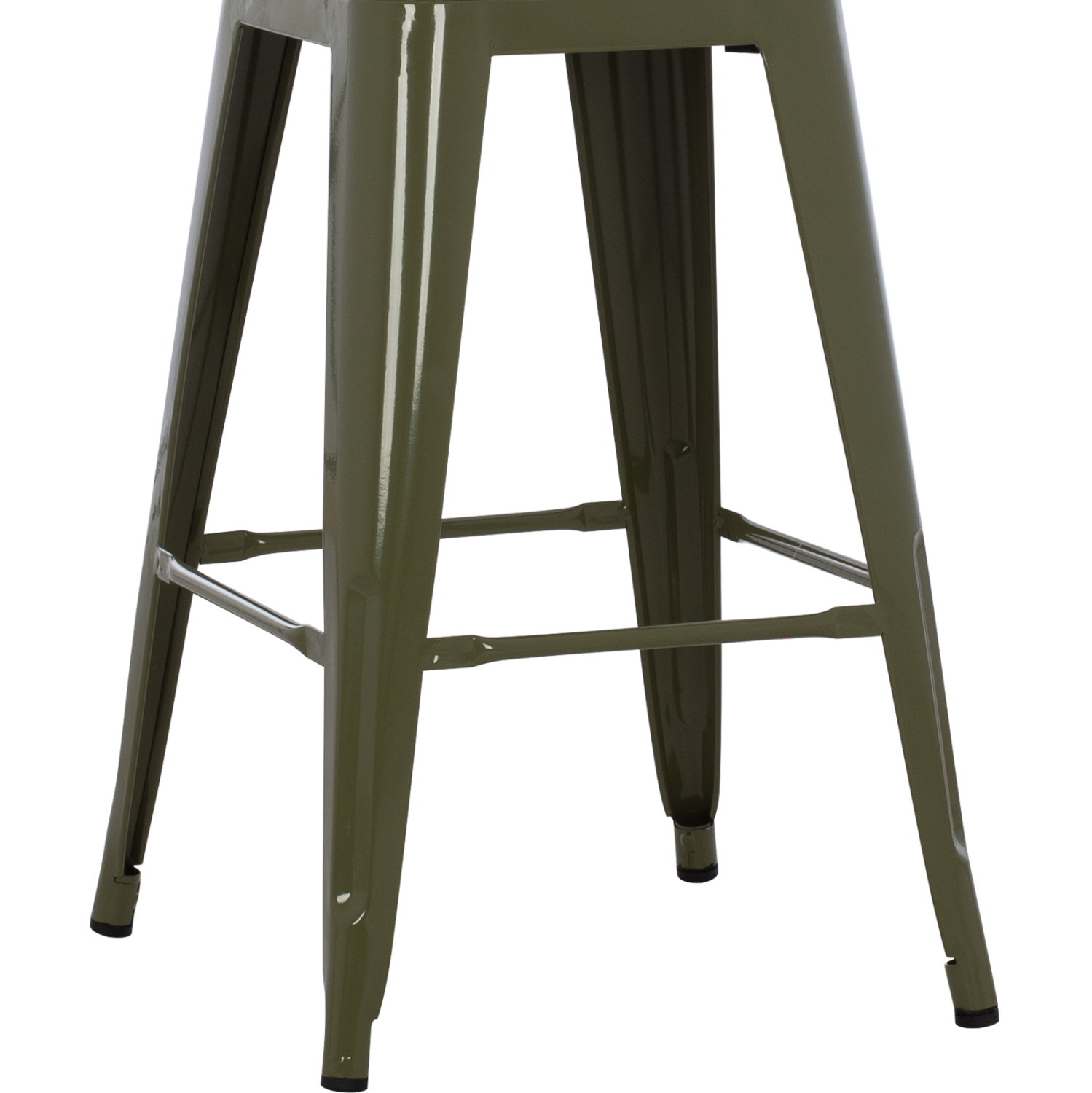 ΣΚΑΜΠΟ ΜΕΣΑΙΟΥ ΥΨΟΥΣ ΜΕΤΑΛΛΙΚΟ MELITA-PRO HM8573.43 DARK OLIVE GREEN 43x43x67Υεκ.