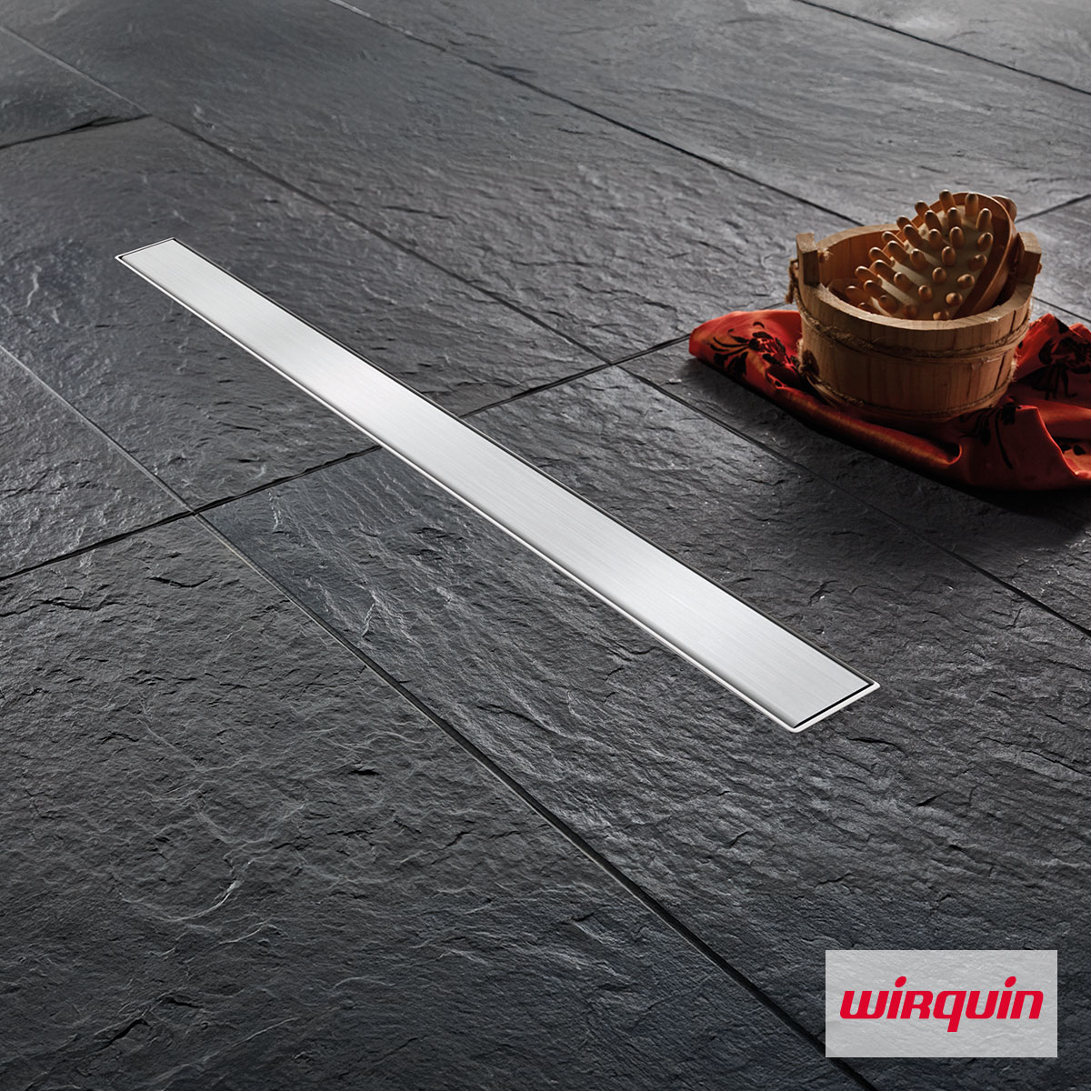 Επιδαπέδιο Κανάλι Ντουζιέρας ACQUA 60cm WIRQUIN