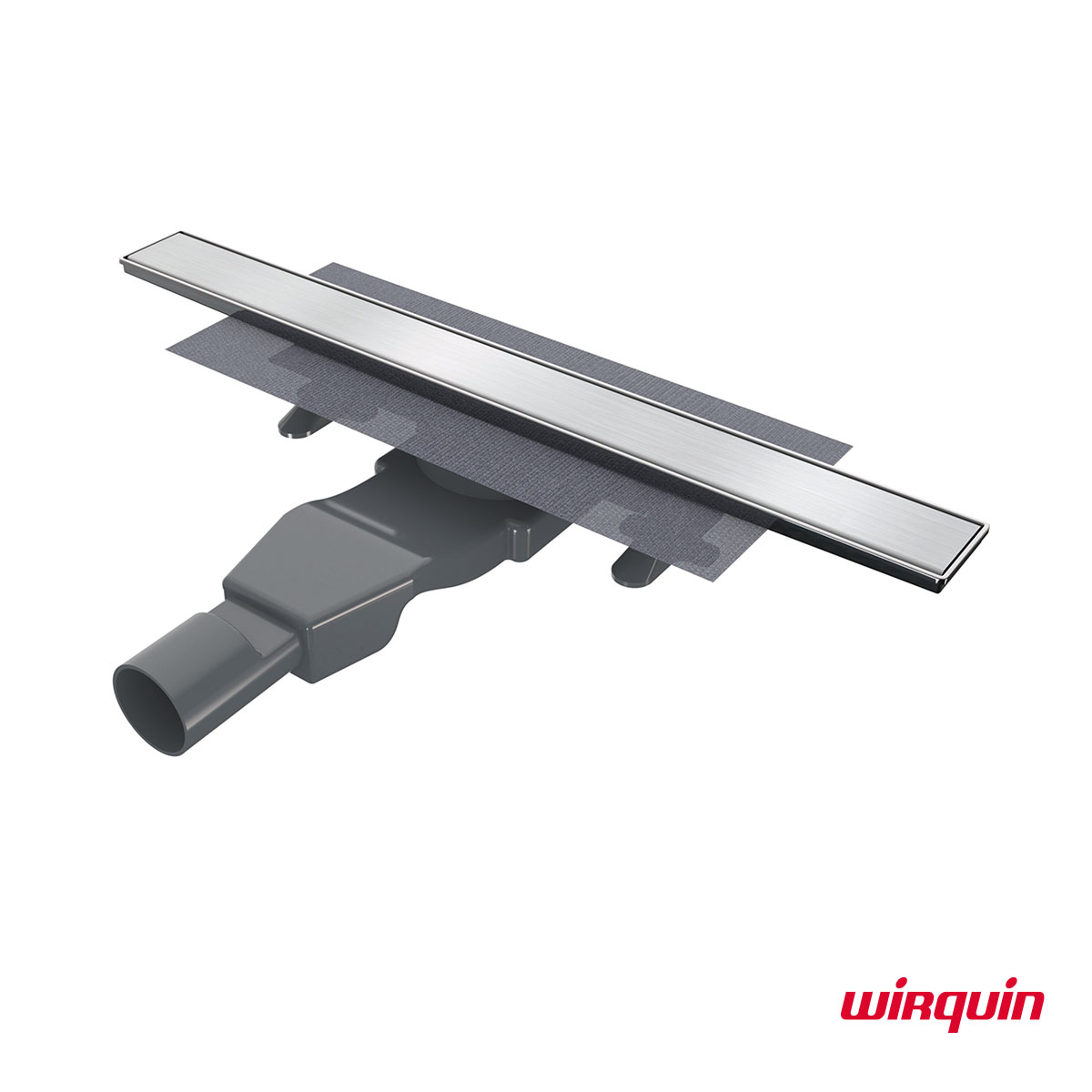 Επιδαπέδιο Κανάλι Ντουζιέρας ACQUA 60cm WIRQUIN