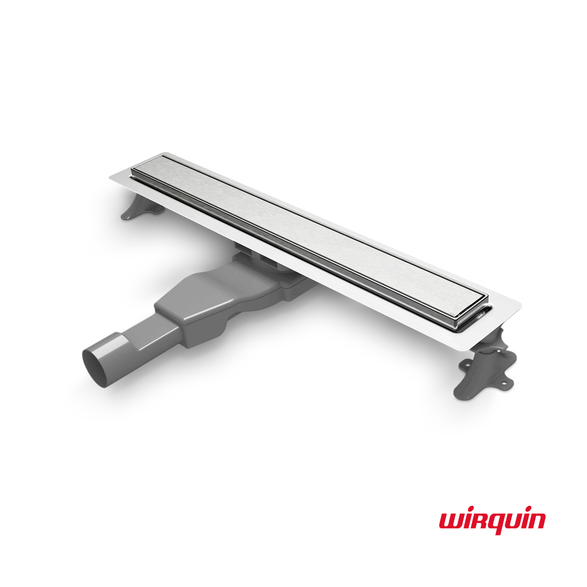 Επιδαπέδιο Κανάλι Ντουζιέρας Flat Linear 60cm, Wirquin