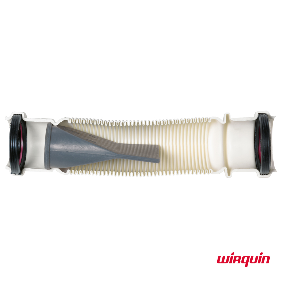 Σιφών Senzo 1 1/2'' για νεροχύτη White