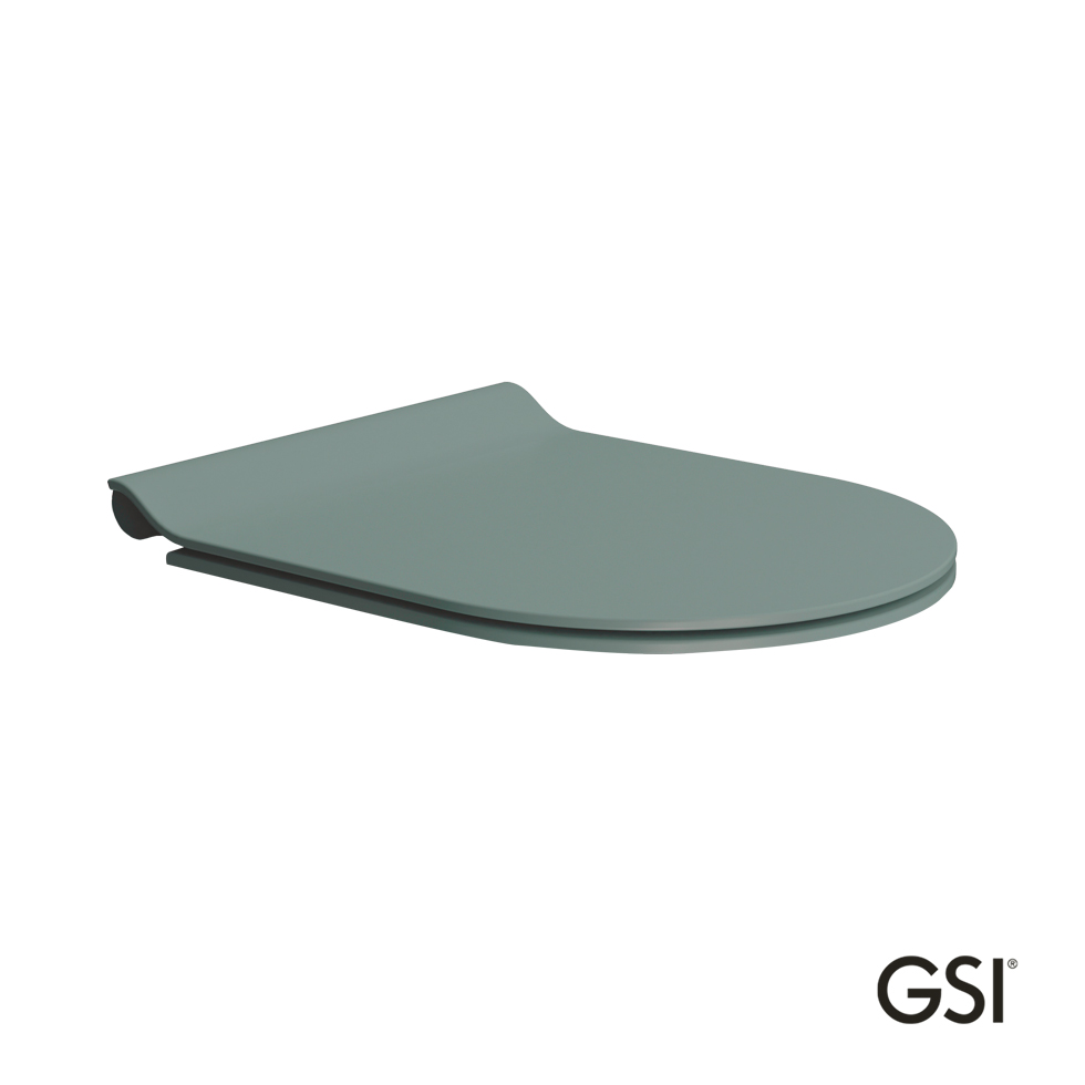 Κάλυμμα Λεκάνης Norm, Pura, Kube, Super Slim Soft Close GSI Agave