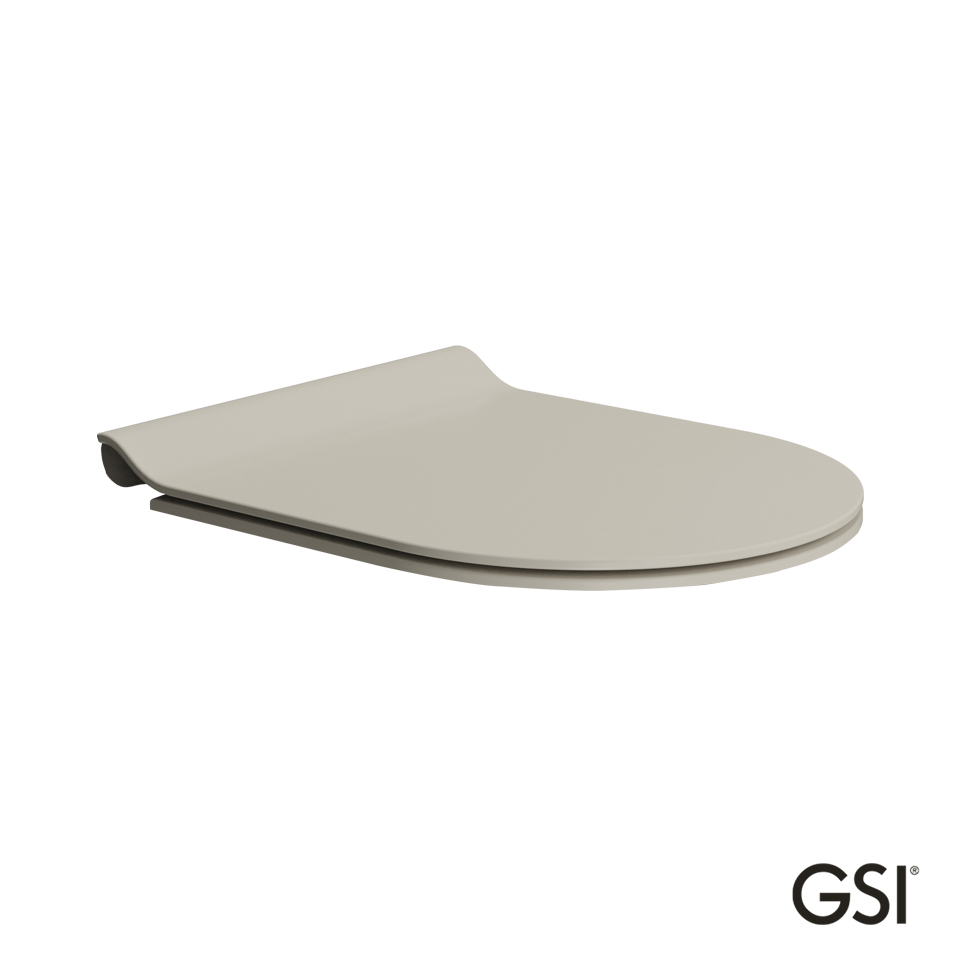 Κάλυμμα Λεκάνης Norm, Pura, Kube, Super Slim Soft Close GSI Creta