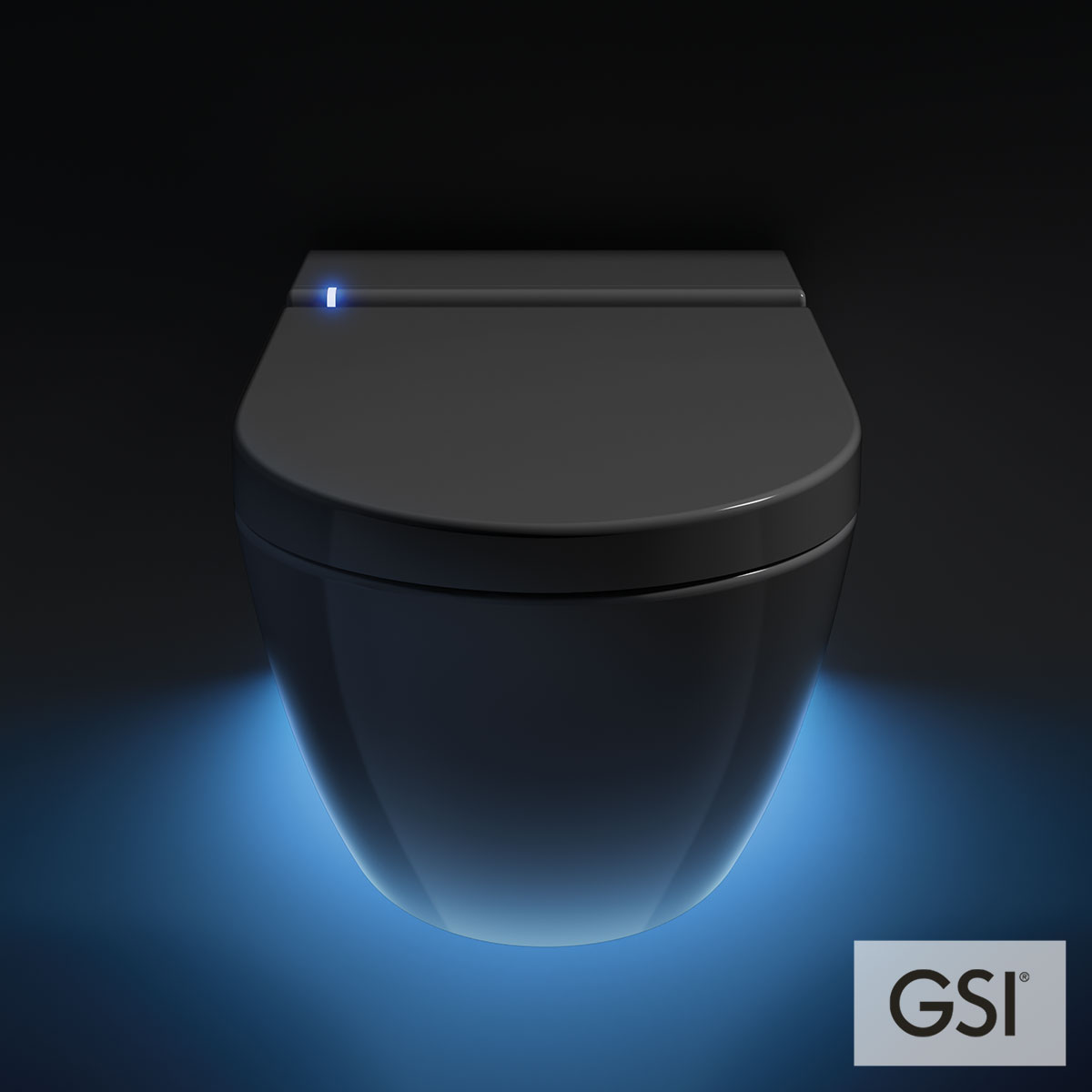 Λεκάνη Κρεμαστή PURA/59 Swirlflush με σύστημα ηλεκτρονικού μπιντέ, Ardesia GSI Ιταλίας