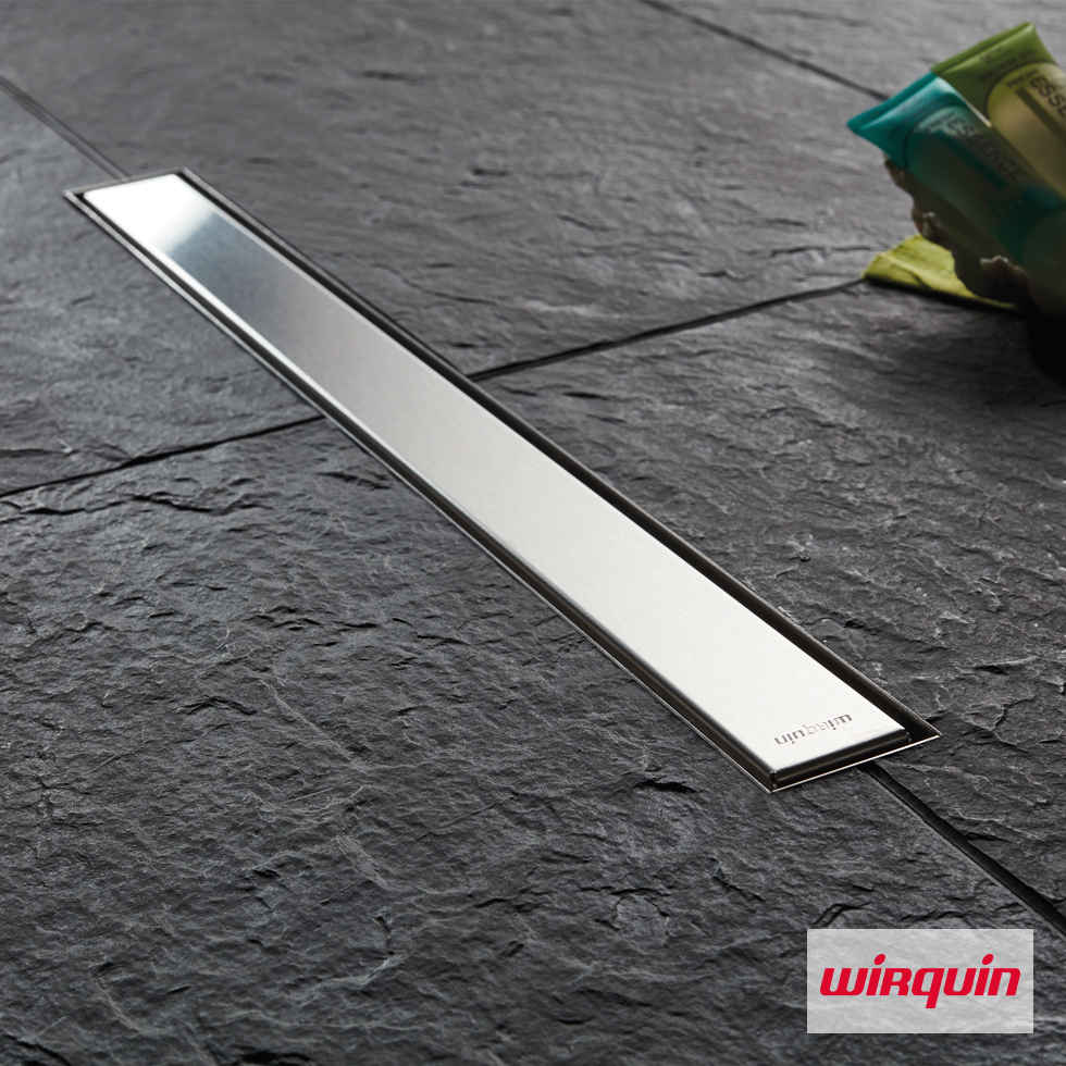 Επιδαπέδιο Κανάλι Ντουζιέρας Venisio Slim 30εκ. Wirquin