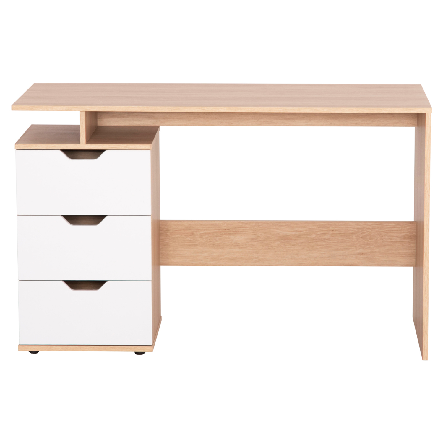 ΓΡΑΦΕΙΟ ΜΕ ΣΥΡΤΑΡΙΑ COLT HM18291 ΜΕΛΑΜΙΝΗ ΣΕ ΛΕΥΚΟ-SONAMA 120x53x75Υεκ.