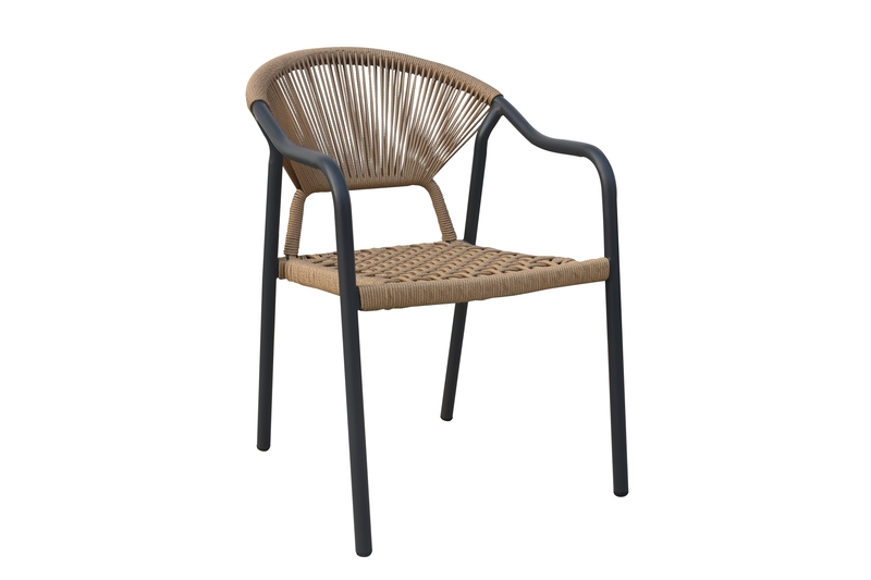 SASTA DARK GREY ΠΟΛ/ΝΑ ΑΛΟΥΜΙΝΙΟΥ 56Χ64Χ81εκ.