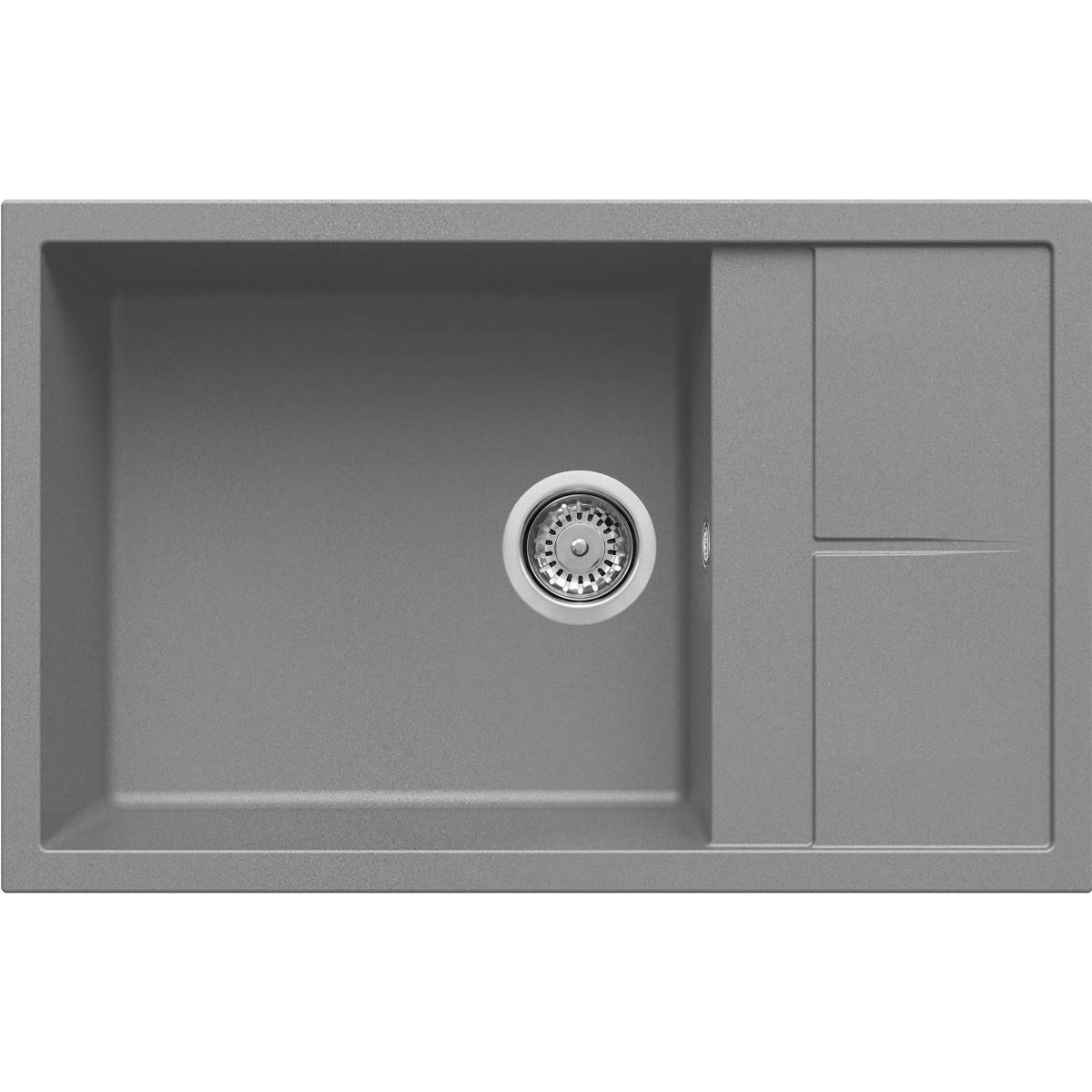 Νεροχύτης κουζίνας UNICO 310 Titanium 73 ELLECI 78x50cm