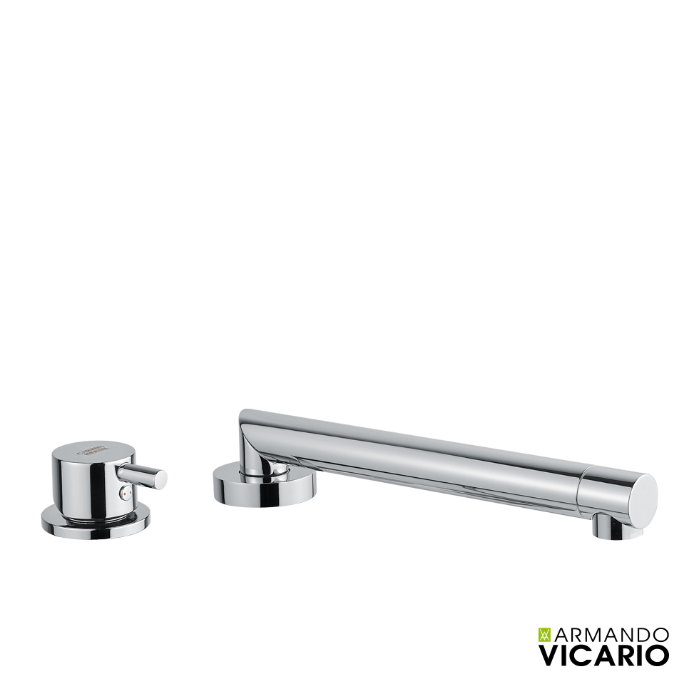 Μπαταρία Νεροχύτη Κουζίνας Cono Βυθιζόμενη Chrome