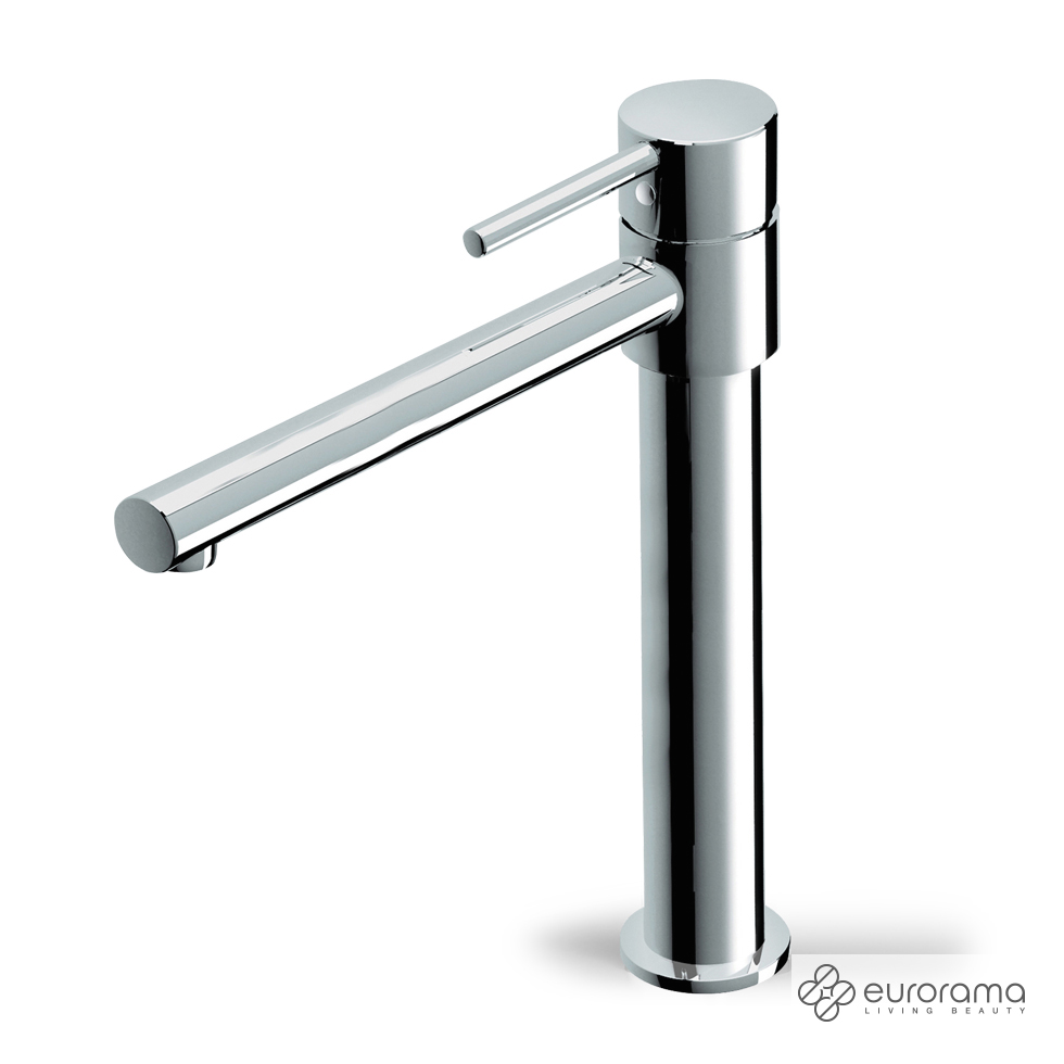 Μπαταρία Νεροχύτη Κουζίνας Tonda Βυθιζόμενη Eurorama Chrome