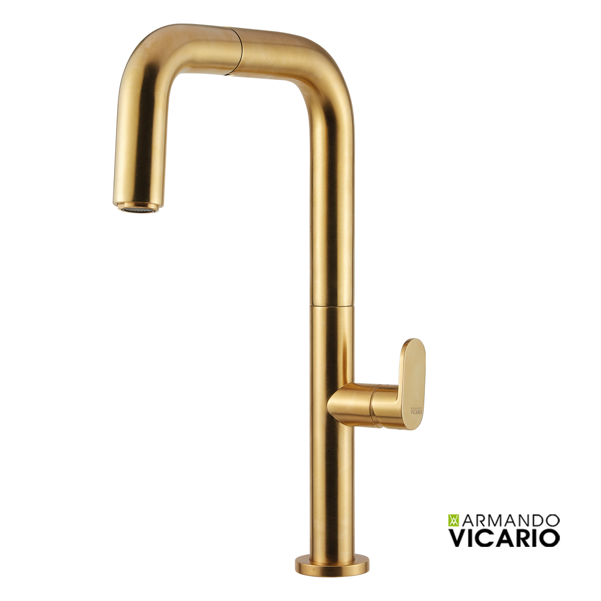 Μπαταρία Νεροχύτη Κουζίνας Eva Vicario Brushed Gold