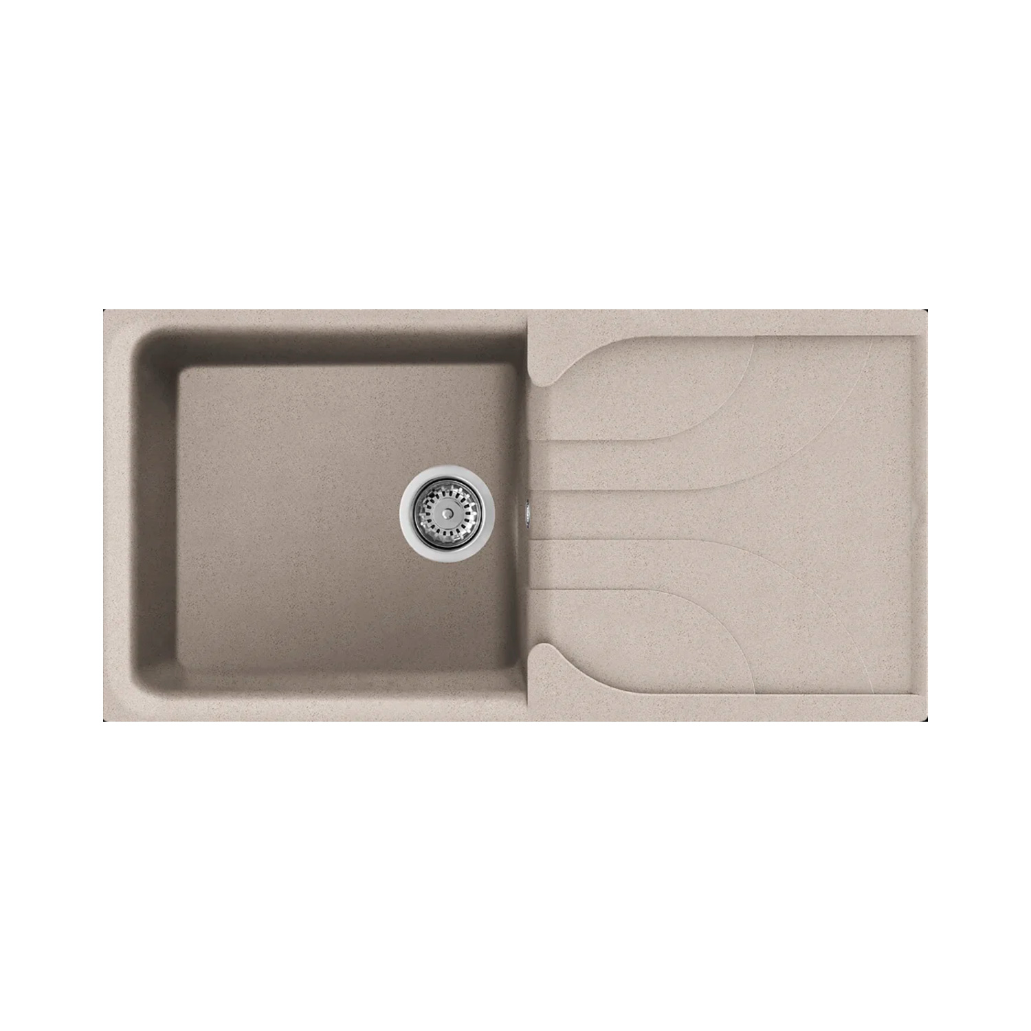 Νεροχύτης κουζίνας EGO 480 Avena 51 ELLECI 100x50cm