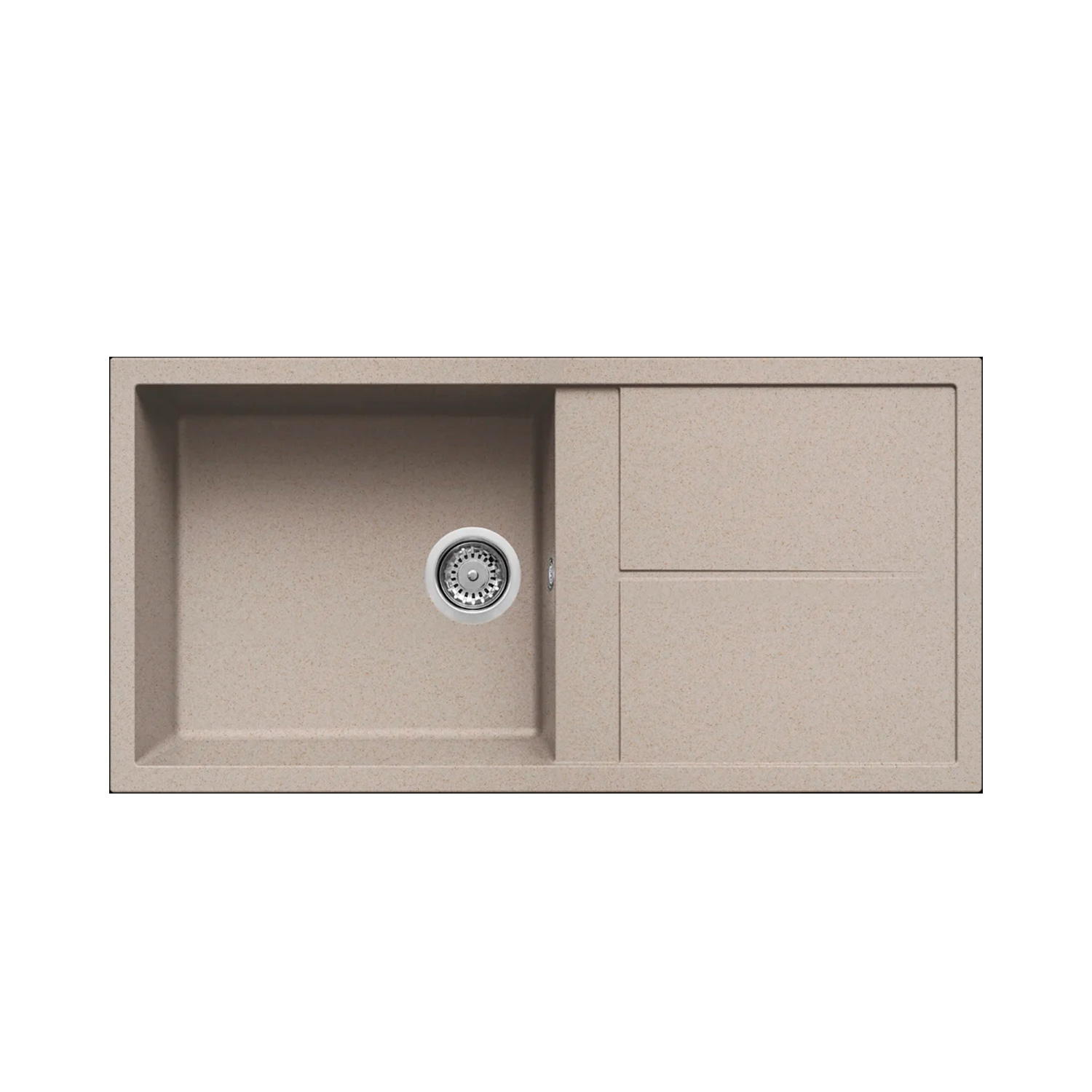 Νεροχύτης κουζίνας UNICO 480 Avena 51 ELLECI 100x50cm