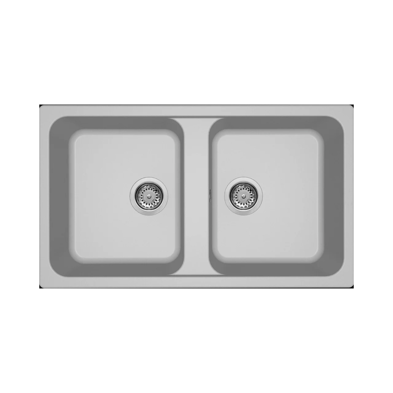 Νεροχύτης κουζίνας LIFE 450 Aluminium 79 ELLECI 86x50cm