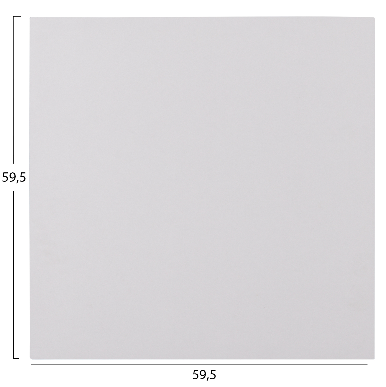 EΠΙΦΑΝΕΙΑ ΤΡΑΠΕΖΙΟΥ HPL HM6363.02 ΤΕΤΡΑΓΩΝΗ ΛΕΥΚΗ COMPACT 59.5X59.5X1.5εκ.