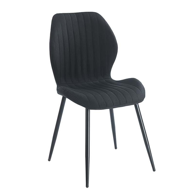 DYLAN BLACK ΥΦΑΣΜΑ ΚΑΡΕΚΛΑ ΜΕΤΑΛΛΙΚΗ 48X53X51-74εκ.