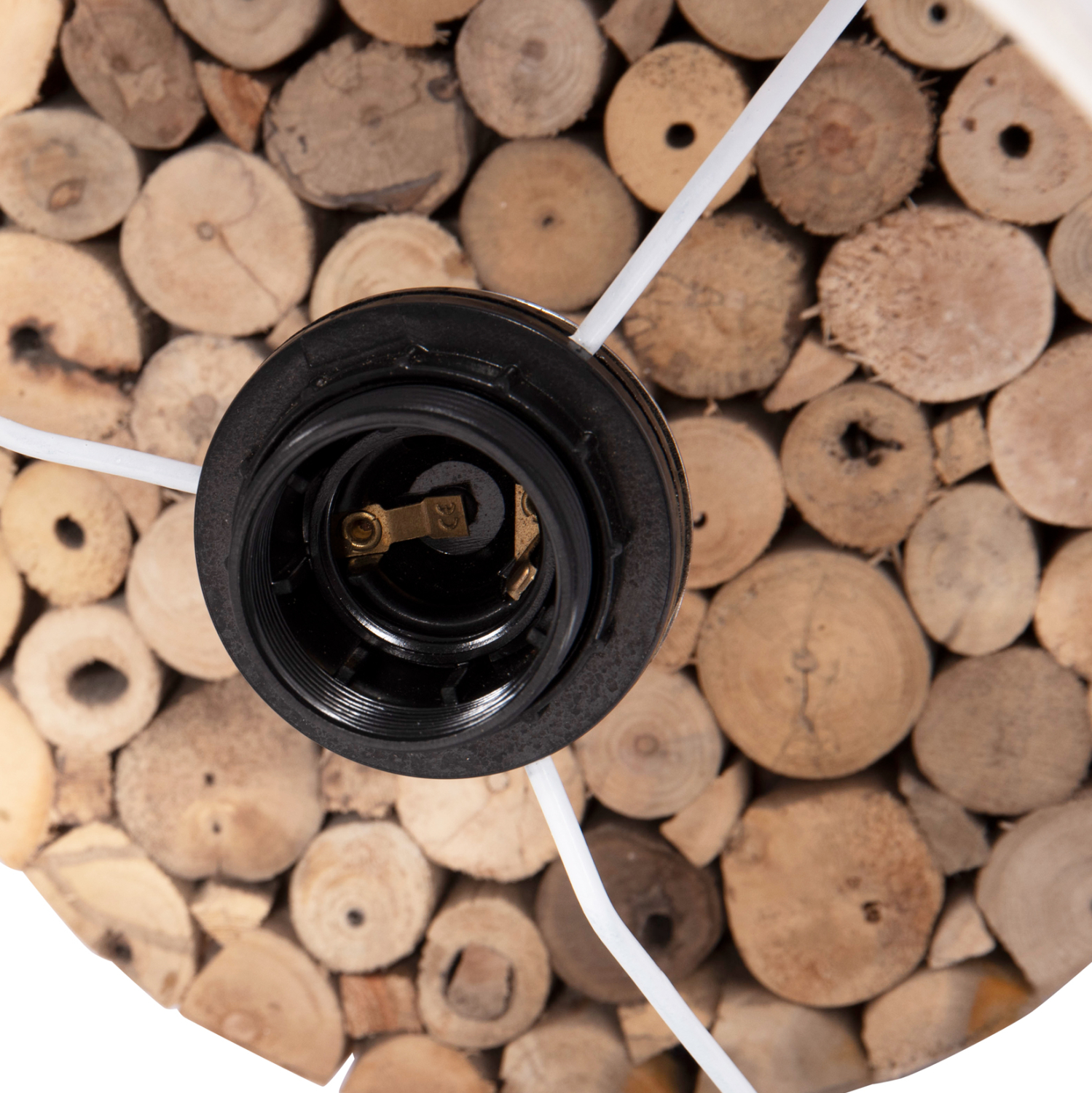 ΕΠΙΤΡΑΠΕΖΙΟ ΚΥΛΙΝΔΡΙΚΟ ΦΩΤΙΣΤΙΚΟ TWIGGY HM4427 DRIFTWOOD & ΜΠΕΖ ΚΑΠΕΛΟ Φ24.5x45Υεκ.